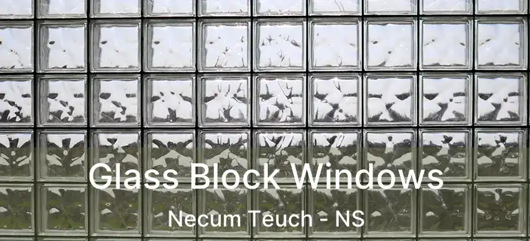  Glass Block Windows Necum Teuch - NS