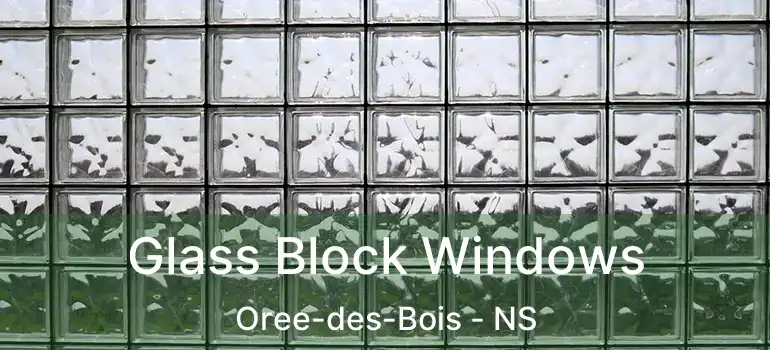  Glass Block Windows Oree-des-Bois - NS