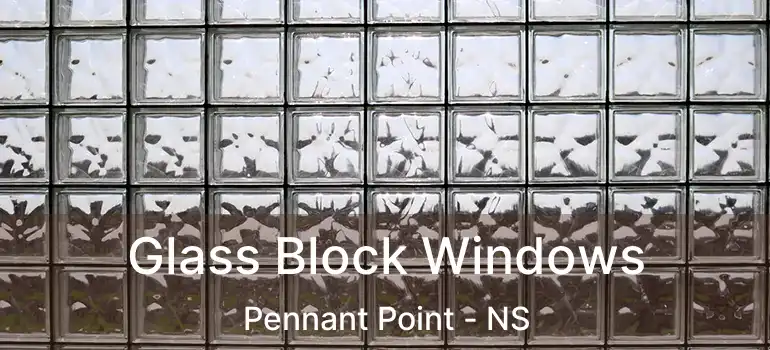  Glass Block Windows Pennant Point - NS