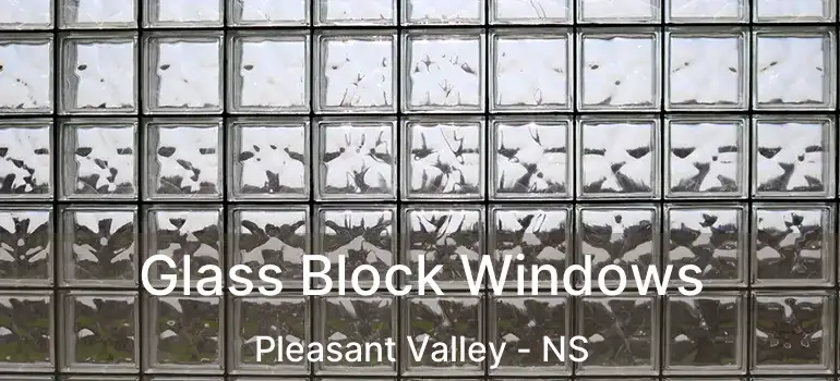  Glass Block Windows Pleasant Valley - NS