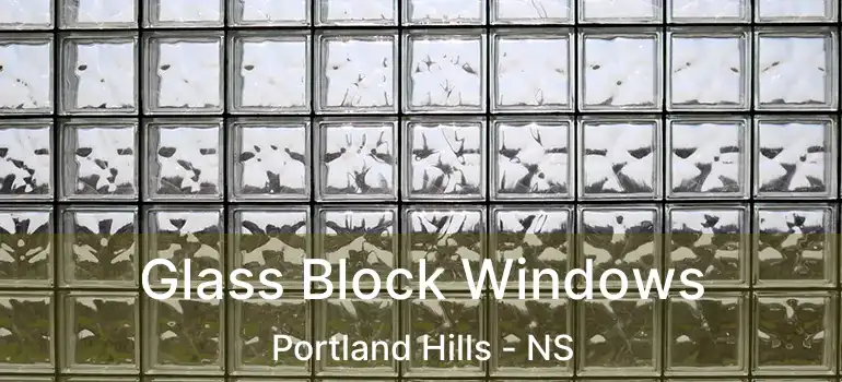  Glass Block Windows Portland Hills - NS