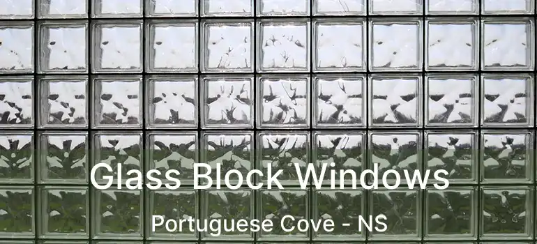  Glass Block Windows Portuguese Cove - NS