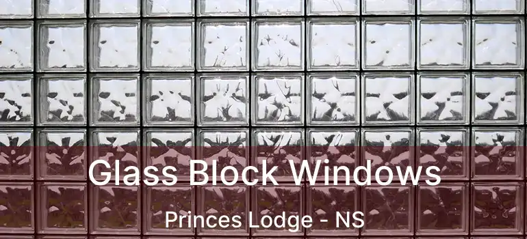  Glass Block Windows Princes Lodge - NS