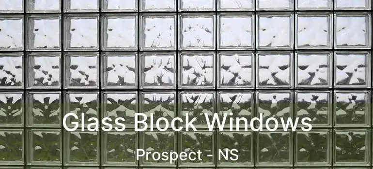  Glass Block Windows Prospect - NS