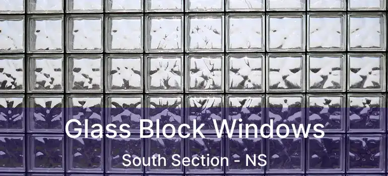  Glass Block Windows South Section - NS