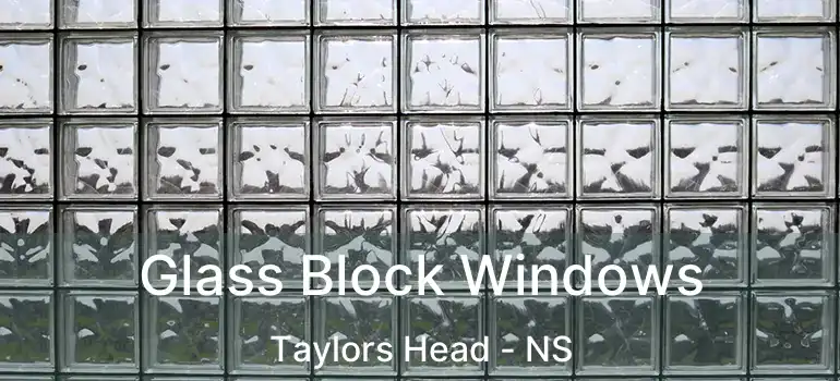  Glass Block Windows Taylors Head - NS