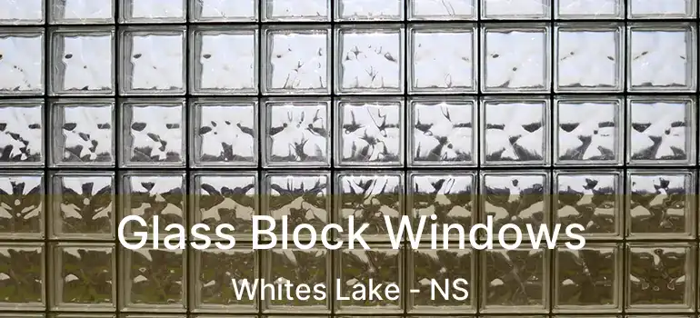  Glass Block Windows Whites Lake - NS