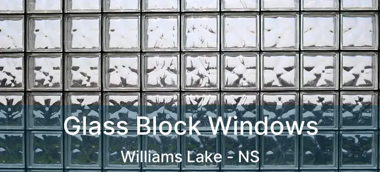  Glass Block Windows Williams Lake - NS