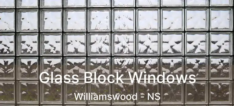  Glass Block Windows Williamswood - NS