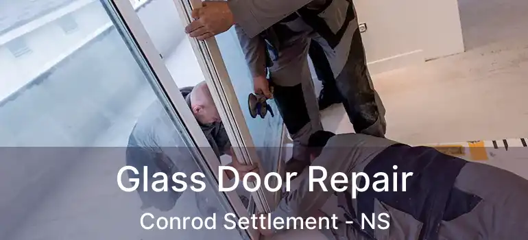  Glass Door Repair Conrod Settlement - NS