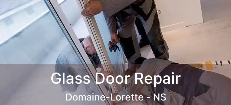  Glass Door Repair Domaine-Lorette - NS