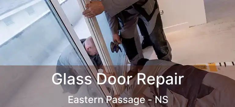  Glass Door Repair Eastern Passage - NS