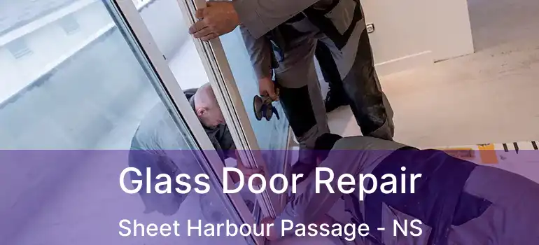  Glass Door Repair Sheet Harbour Passage - NS