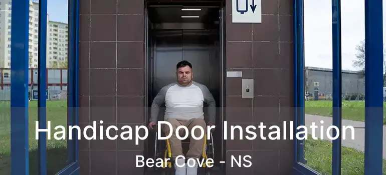  Handicap Door Installation Bear Cove - NS