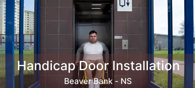  Handicap Door Installation Beaver Bank - NS