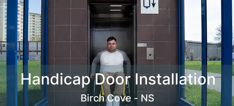  Handicap Door Installation Birch Cove - NS