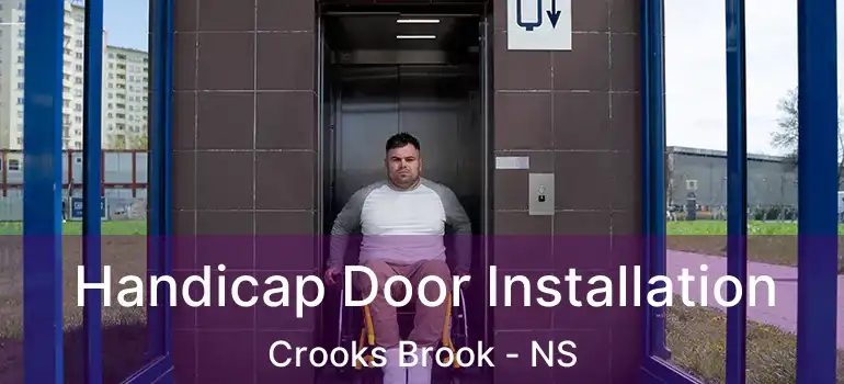  Handicap Door Installation Crooks Brook - NS