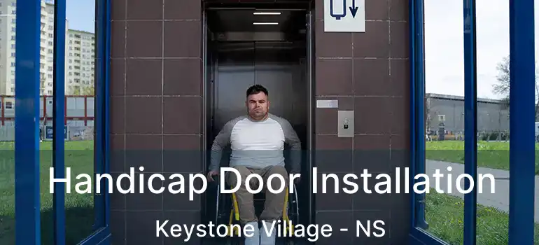  Handicap Door Installation Keystone Village - NS