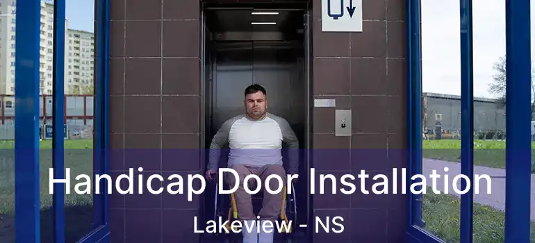  Handicap Door Installation Lakeview - NS