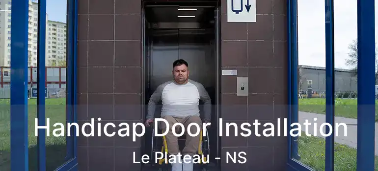  Handicap Door Installation Le Plateau - NS