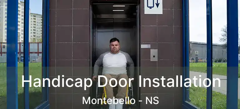  Handicap Door Installation Montebello - NS