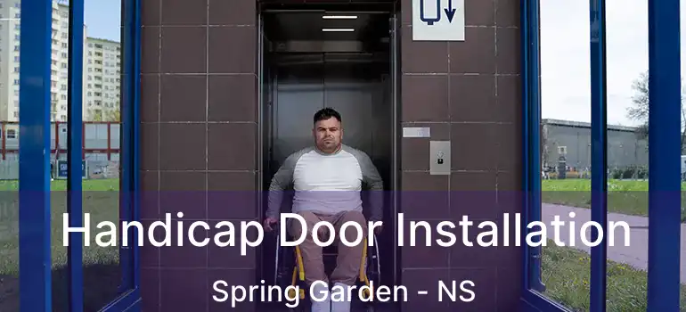  Handicap Door Installation Spring Garden - NS