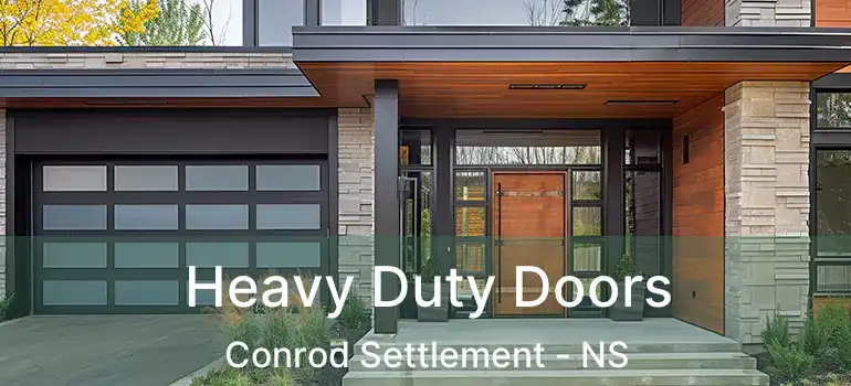  Heavy Duty Doors Conrod Settlement - NS