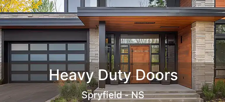  Heavy Duty Doors Spryfield - NS