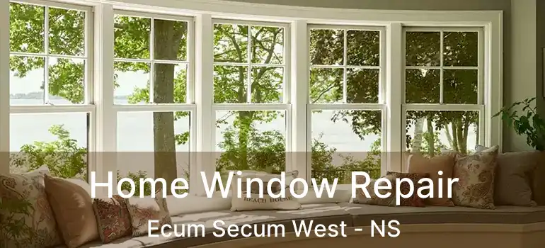  Home Window Repair Ecum Secum West - NS