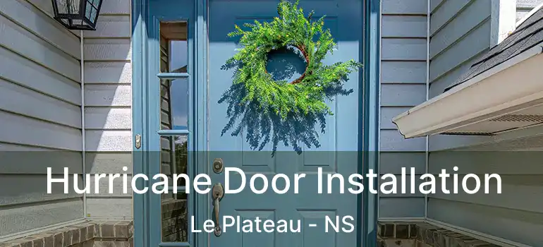  Hurricane Door Installation Le Plateau - NS