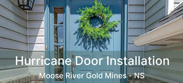  Hurricane Door Installation Moose River Gold Mines - NS