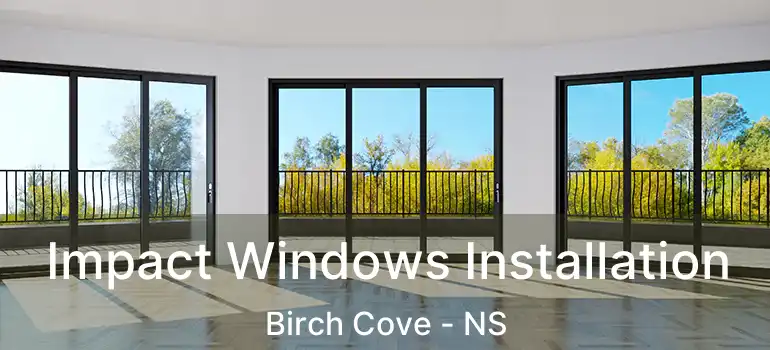  Impact Windows Installation Birch Cove - NS