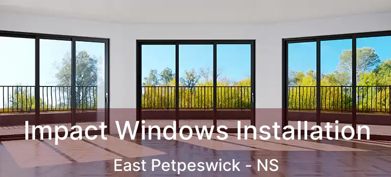  Impact Windows Installation East Petpeswick - NS