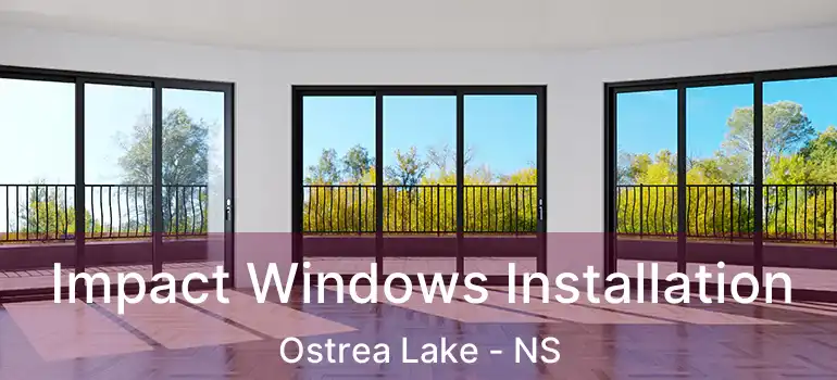  Impact Windows Installation Ostrea Lake - NS