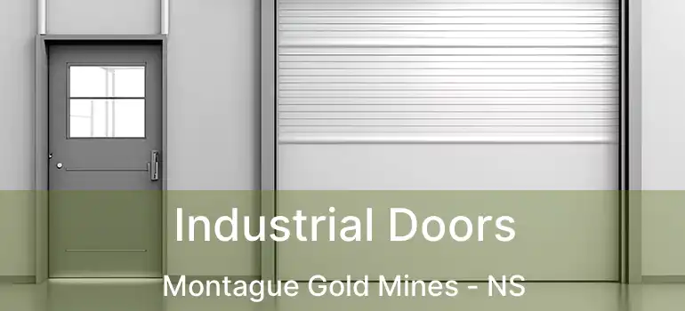  Industrial Doors Montague Gold Mines - NS