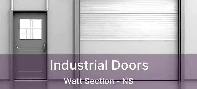  Industrial Doors Watt Section - NS