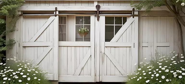 Rear Barn Door Repair in McNabs Island, NS