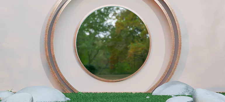 Round Window Installation in Salmon River Bridge, Nova Scotia