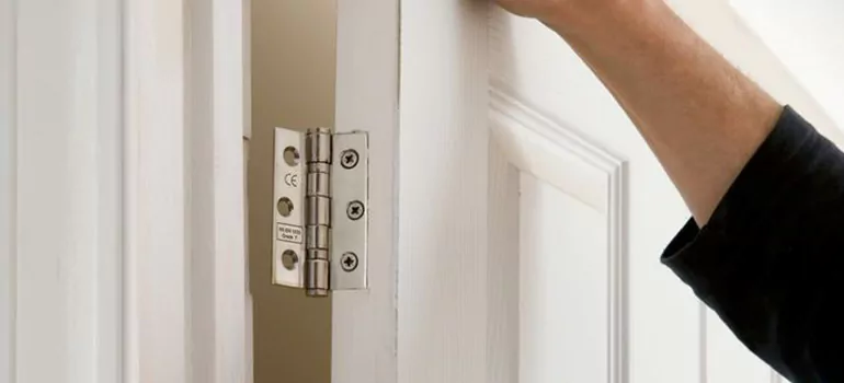 Bathroom Stall Door Hinge Repair in Lower East Chezzetcook, NS