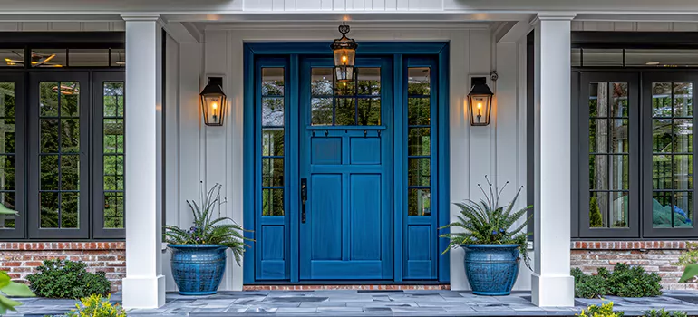 Fiberglass Hurricane Doors Installation in Kinsac, NS