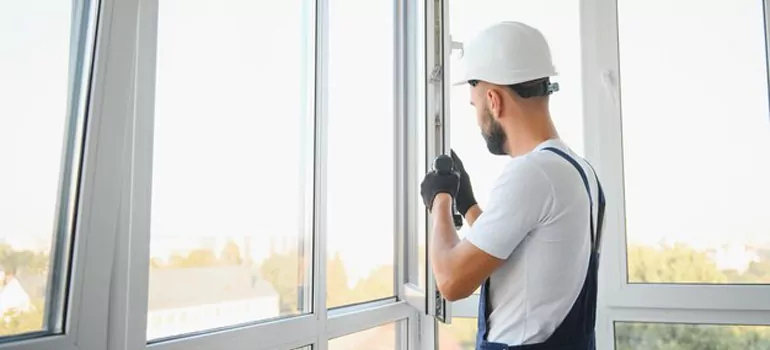 Custom Lever Windows Installation in Peggys Cove Preservation Area, Nova Scotia