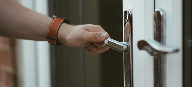 Lock Stile Activating Bracket in Sheet Harbour Passage, NS