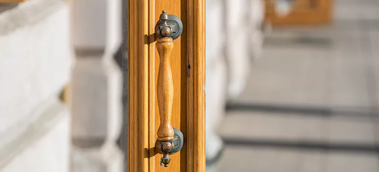 Wooden Pull Bar Installation in Les PromenadesAlbro Lake, Nova Scotia