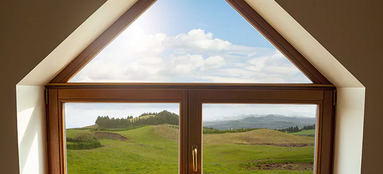 Trapezoid Window Maintenance in Devon, Nova Scotia