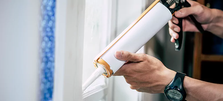 Residential Window Caulking in McNabs Island, Nova Scotia