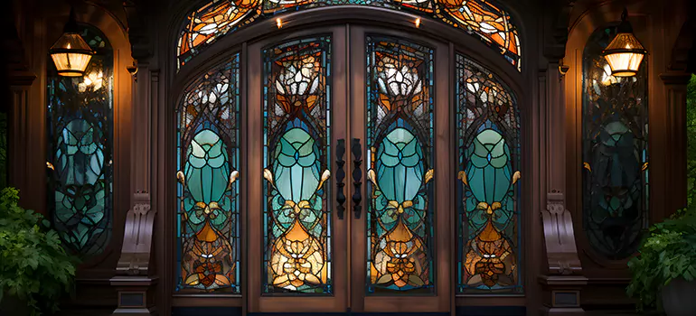 Wrought Iron Storm Door in Domaine-Lorette, NS