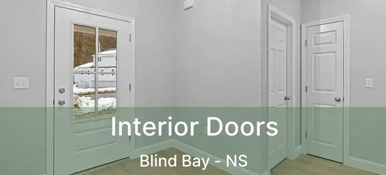  Interior Doors Blind Bay - NS