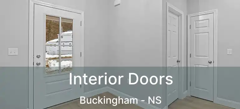  Interior Doors Buckingham - NS