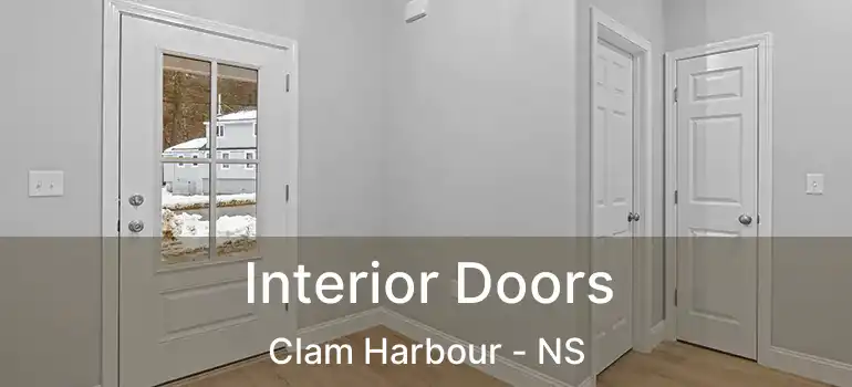  Interior Doors Clam Harbour - NS