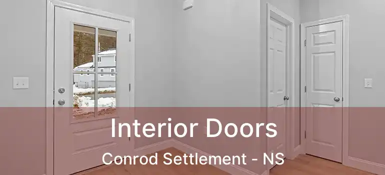  Interior Doors Conrod Settlement - NS